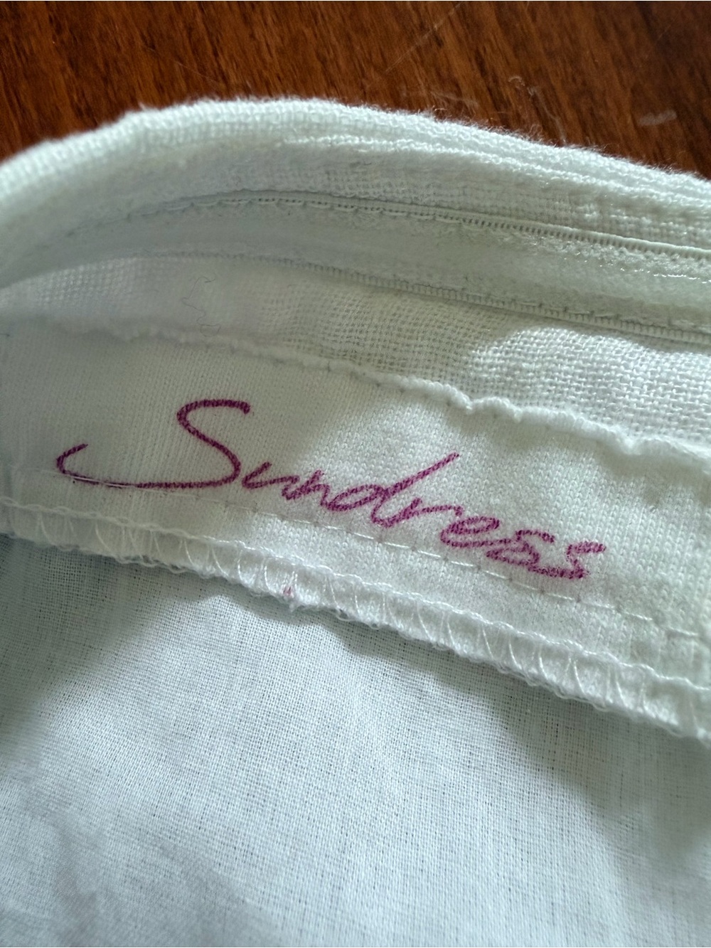 White Strapless Embroidered Ruffle Dress - Picture 3 of 4